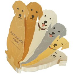 Golden Retriever Memo i gruppen Papir & Blok / Skriv og noter / Post-it og notesblokke hos Pen Store (134654)