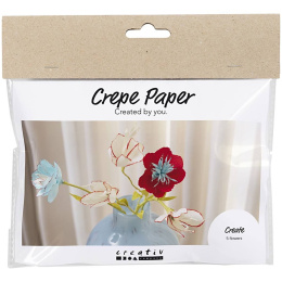 DIY-kit Papirblomster af crepepapir Set 1 i gruppen Hobby & Kreativitet / Skabe / Håndværk og DIY hos Pen Store (134722)