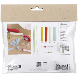 DIY-kit Papirblomster af crepepapir Set 1 i gruppen Hobby & Kreativitet / Skabe / Håndværk og DIY hos Pen Store (134722)