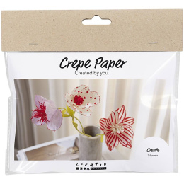 DIY-kit Papirblomster af crepepapir Set 2 i gruppen Hobby & Kreativitet / Skabe / Håndværk og DIY hos Pen Store (134723)