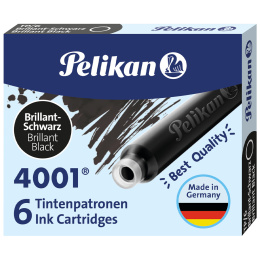 Fyldepen refill 6 stk i gruppen Penne / Pentilbehør / Fyldepenne blæk hos Pen Store (134737_r)