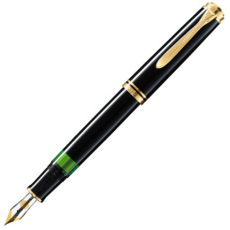 Souverän M400 Fyldepen Black i gruppen Penne / Fine Writing / Fyldepenne hos Pen Store (134760_r)