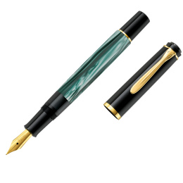 Classic M200 Fyldepen Green-marbled i gruppen Penne / Fine Writing / Fyldepenne hos Pen Store (134768_r)