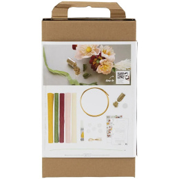 DIY-kit Papirblomster Blomsterkrans i gruppen Hobby & Kreativitet / Skabe / Håndværk og DIY hos Pen Store (134830)