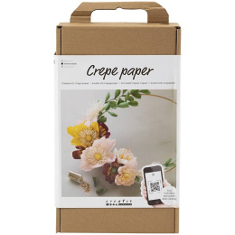 DIY-kit Papirblomster Blomsterkrans i gruppen Hobby & Kreativitet / Skabe / Håndværk og DIY hos Pen Store (134830)