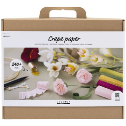 Maxi DIY-sæt Papirblomster 240 stk i gruppen Hobby & Kreativitet / Skabe / Håndværk og DIY hos Pen Store (134832)