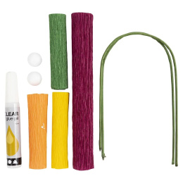 DIY-kit Papirblomster Valmuer i gruppen Hobby & Kreativitet / Skabe / Håndværk og DIY hos Pen Store (134833)