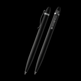 Vortex Black Satin i gruppen Penne / Fine Writing / Kuglepenne hos Pen Store (134862)