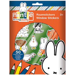 Miffy vinduesklistermærker (3 år+) i gruppen Kids / Sjovt og lærerigt / Klistermærker hos Pen Store (134921)