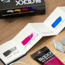 Akrylsæt Set Primaries 5x120 ml i gruppen Kunstnerartikler / Kunstnerfarver / Akrylmaling hos Pen Store (134965)