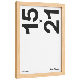 Ramme i eg 15x21 cm i gruppen Hobby & Kreativitet / Organisere / Rammer / Egetræsrammer hos Pen Store (135055)