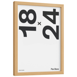 Ramme i eg 18x24 cm i gruppen Hobby & Kreativitet / Organisere / Rammer / Egetræsrammer hos Pen Store (135056)