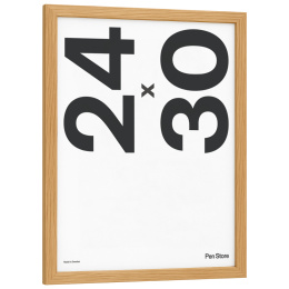 Ramme i eg 24x30 cm i gruppen Hobby & Kreativitet / Organisere / Rammer / Egetræsrammer hos Pen Store (135059)