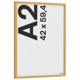 Ramme i eg 42x59,4 A2 i gruppen Hobby & Kreativitet / Organisere / Rammer / Egetræsrammer hos Pen Store (135063)