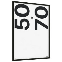 Træramme sort 50x70 cm i gruppen Hobby & Kreativitet / Organisere / Rammer / Sorte rammer hos Pen Store (135088)
