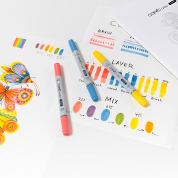 Ciao Layer & Mix 2D Starter Set Brilliant i gruppen Penne / Kunstnerpenne / Illustrationmarkers hos Pen Store (135134)