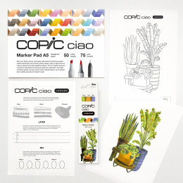 Ciao Layer & Mix 3D Starter Set Botanic i gruppen Penne / Kunstnerpenne / Illustrationmarkers hos Pen Store (135137)