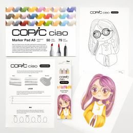 Ciao Layer & Mix Manga Starter Set Sunset i gruppen Penne / Kunstnerpenne / Illustrationmarkers hos Pen Store (135139)