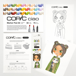 Ciao Layer & Mix Manga Starter Set Natural i gruppen Penne / Kunstnerpenne / Illustrationmarkers hos Pen Store (135140)