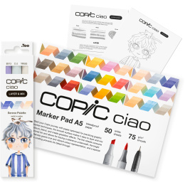 Ciao Layer & Mix Manga Starter Set Serene i gruppen Penne / Kunstnerpenne / Illustrationmarkers hos Pen Store (135141)