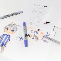 Ciao Layer & Mix Manga Starter Set Serene i gruppen Penne / Kunstnerpenne / Illustrationmarkers hos Pen Store (135141)