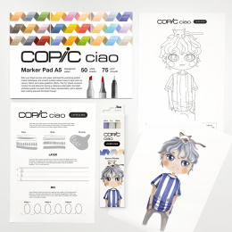 Ciao Layer & Mix Manga Starter Set Serene i gruppen Penne / Kunstnerpenne / Illustrationmarkers hos Pen Store (135141)