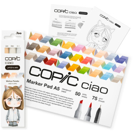 Ciao Layer & Mix Manga Starter Set Mellow i gruppen Penne / Kunstnerpenne / Illustrationmarkers hos Pen Store (135143)