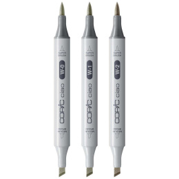 Ciao Shade Set Light Warm Gray 4-pak i gruppen Penne / Kunstnerpenne / Illustrationmarkers hos Pen Store (135145)