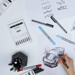 Multiliner Classic sæt 8 stk i gruppen Penne / Skrive / Fineliners hos Pen Store (135151)