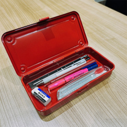 T192 Trunk Shape Toolbox Red i gruppen Hobby & Kreativitet / Organisere / Oppbevaringsbokser hos Pen Store (135337)