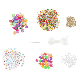DIY Perlemix Venskabsarmbånd i gruppen Kids / Sjovt og lærerigt / Smykker og perler / DIY-sæt hos Pen Store (135351)