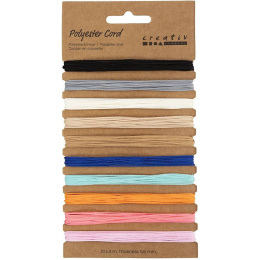 Polyester snor 10x4 m i gruppen Hobby & Kreativitet / Skabe / Lav selv smykker hos Pen Store (135412)