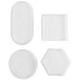 Silikoneforme 4-pak i gruppen Hobby & Kreativitet / Teknikker / Støbning hos Pen Store (135419)