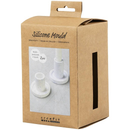 Silikoneforme Lysestage 2-pak i gruppen Hobby & Kreativitet / Teknikker / Støbning hos Pen Store (135422)
