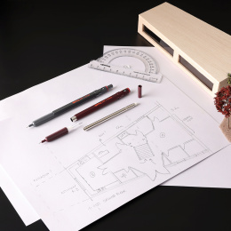 600 Stiftblyant 0,5 Dark Stone i gruppen Penne / Skrive / Stiftblyanter hos Pen Store (135424)