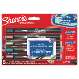 Creative Marker Bullet Tip 5-pak i gruppen Penne / Kunstnerpenne / Akrylmarkers hos Pen Store (135430)