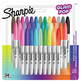 Fine Marker Pack of 34-pak i gruppen Penne / Kunstnerpenne / Tusser hos Pen Store (135457)