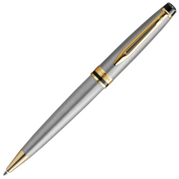 Expert Steel/Gold Kuglepen i gruppen Penne / Fine Writing / Kuglepenne hos Pen Store (135461)