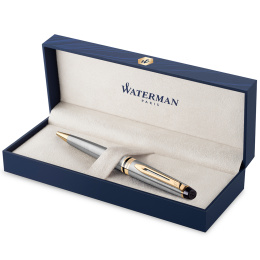 Expert Steel/Gold Kuglepen i gruppen Penne / Fine Writing / Kuglepenne hos Pen Store (135461)