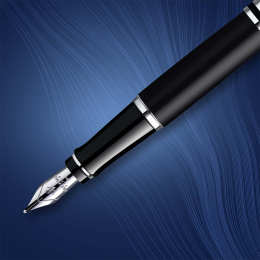 Expert Matt Black Fyldepen Medium i gruppen Penne / Fine Writing / Fyldepenne hos Pen Store (135464)