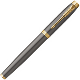 IM Grey/Gold Rollerball i gruppen Penne / Fine Writing / Rollerballpenne hos Pen Store (135473)