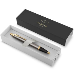 IM Grey/Gold Kuglepen i gruppen Penne / Fine Writing / Kuglepenne hos Pen Store (135474)