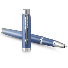 IM Rituals Blue/Chrome Rollerball i gruppen Penne / Fine Writing / Rollerballpenne hos Pen Store (135481)