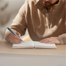 IM Rituals Blue/Chrome Rollerball i gruppen Penne / Fine Writing / Rollerballpenne hos Pen Store (135481)