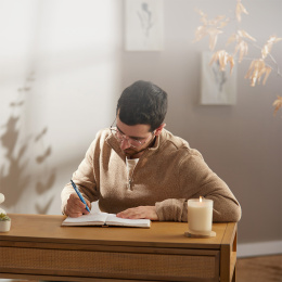 IM Rituals Blue/Chrome Kuglepen i gruppen Penne / Fine Writing / Kuglepenne hos Pen Store (135482)
