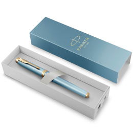 IM Rituals Gradient Blue/Gold Rollerball i gruppen Penne / Fine Writing / Rollerballpenne hos Pen Store (135485)