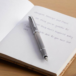 IM Rituals Gradient Grey/Chrome Fyldepen i gruppen Penne / Fine Writing / Fyldepenne hos Pen Store (135487_r)
