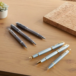 IM Rituals Gradient Grey/Chrome Rollerball i gruppen Penne / Fine Writing / Rollerballpenne hos Pen Store (135489)
