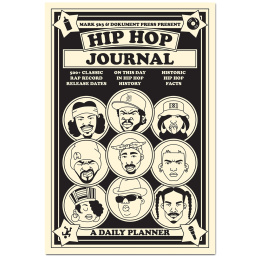 Hip Hop Journal: A Daily Planner i gruppen Papir & Blok / Kalendere / 12 mdr kalendere hos Pen Store (135493)