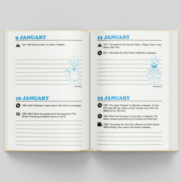 Hip Hop Journal: A Daily Planner i gruppen Papir & Blok / Kalendere / 12 mdr kalendere hos Pen Store (135493)